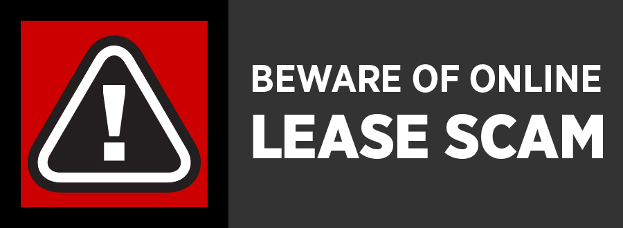 Beware of online lease scam